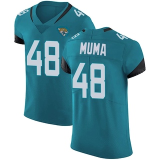 Elite Chad Muma Men's Jacksonville Jaguars Vapor Untouchable Alternate Jersey - Teal