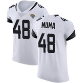 Elite Chad Muma Men's Jacksonville Jaguars Vapor Untouchable Road Jersey - White