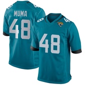 Game Chad Muma Men's Jacksonville Jaguars Jersey - Teal