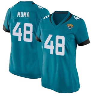 Game Chad Muma Women's Jacksonville Jaguars Jersey - Teal