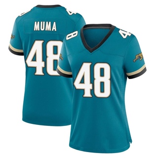 Game Chad Muma Women's Jacksonville Jaguars Prowler Throwback Jersey - Teal