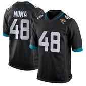 Game Chad Muma Youth Jacksonville Jaguars Jersey - Black