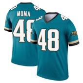 Legend Chad Muma Men's Jacksonville Jaguars Prowler Throwback Jersey - Teal