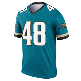 Legend Chad Muma Men's Jacksonville Jaguars Prowler Throwback Jersey - Teal