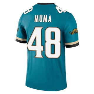 Legend Chad Muma Men's Jacksonville Jaguars Prowler Throwback Jersey - Teal