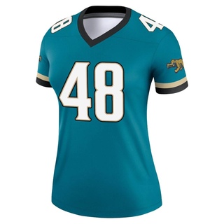 Legend Chad Muma Women's Jacksonville Jaguars Prowler Throwback Jersey - Teal