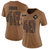 Limited Chad Muma Women's Jacksonville Jaguars 2023 Salute To Service Jersey - Brown