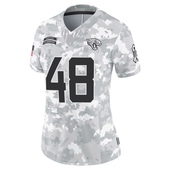 Limited Chad Muma Women's Jacksonville Jaguars 2024 Salute to Service Jersey - Arctic Camo